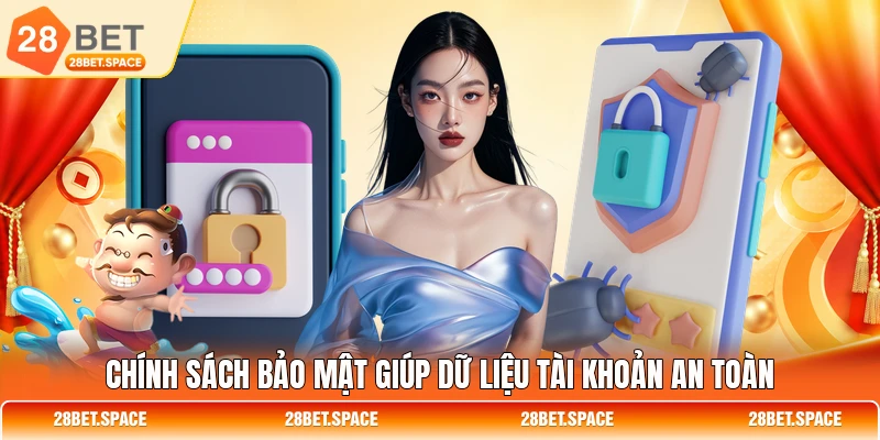 Chính sách bảo mật giúp dữ liệu tài khoản an toàn