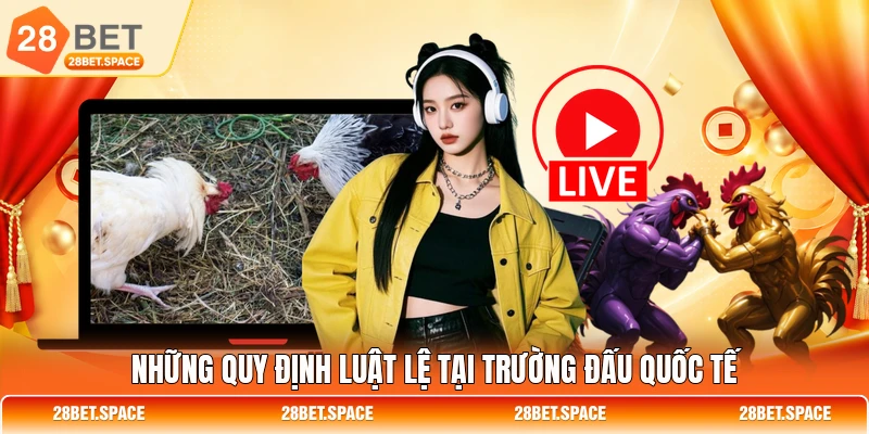 Những quy định luật lệ tại trường đấu quốc tế