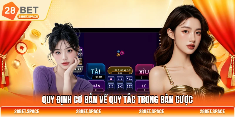 Quy định cơ bản về quy tắc trong bàn cược
